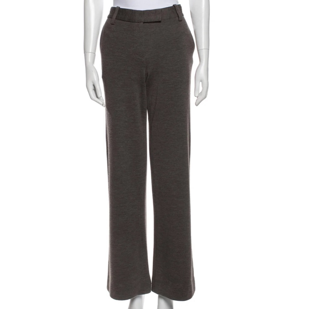 Tory Burch Wide Leg Brown Pants